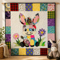 Patchwork Donkey Quilt Pattern PDF – Baby Blanket & Wall Hanging Applique Farm Design