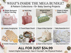 Baby Essentials Mega Bundle – 8 Pattern Collections | 15+ Baby Sewing Projects