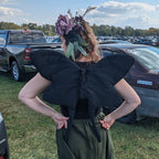 Luna Moth Fairy Wings Sewing Pattern PDF | Quilted Costume Wings