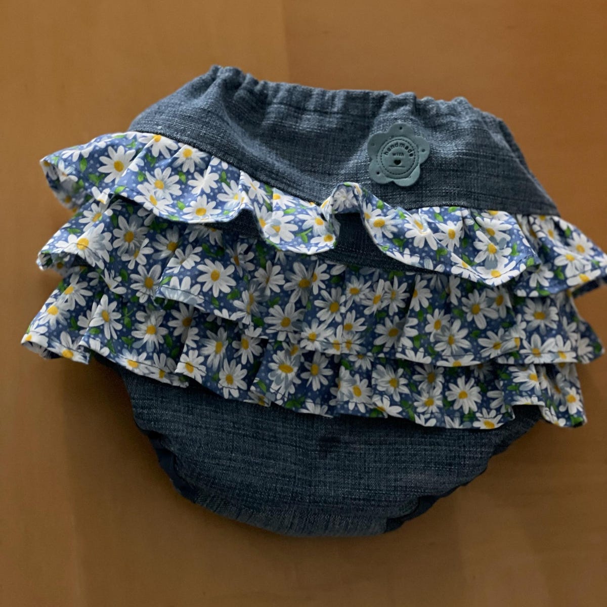 Rüschen Baby Bloomer Windelüberhose Schnittmuster PDF Download