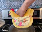 Chicken Pot Holder & Kitchen Glove Pattern PDF Set