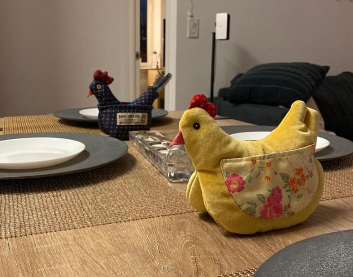 Chicken Pot Holder & Kitchen Glove Pattern PDF Set