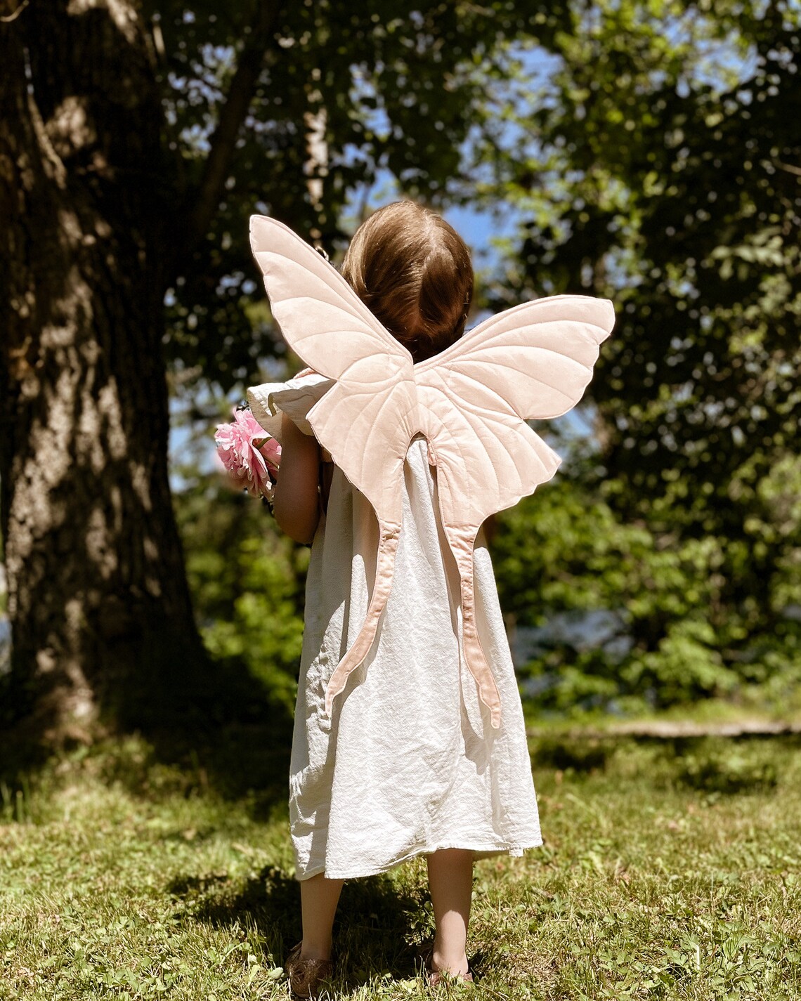 Luna Moth Fairy Wings Sewing Pattern PDF | Quilted Costume Wings