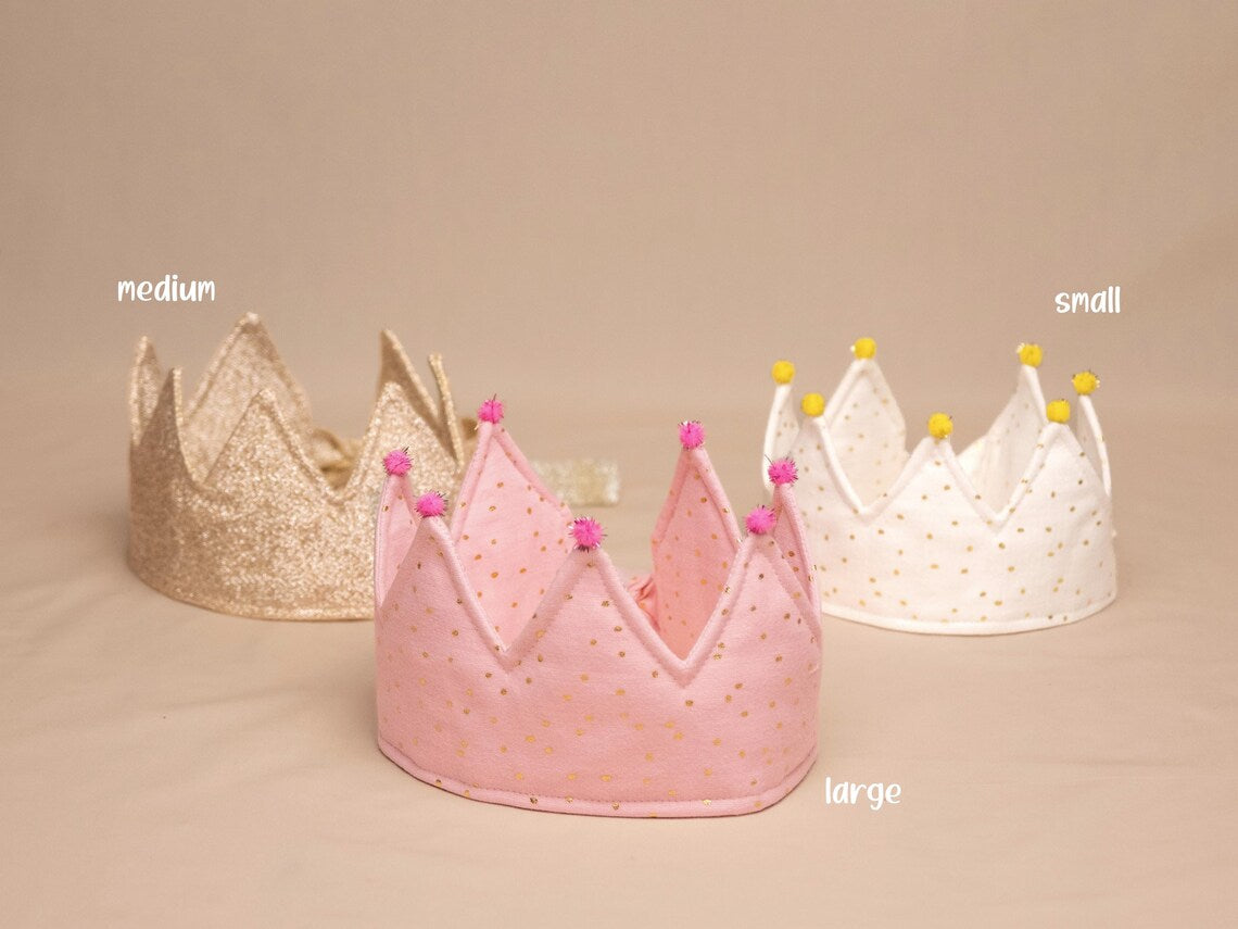 Fabric Crown Sewing Pattern PDF Download Kids Costume