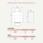 Travel Changing Mat PDF Sewing Pattern | Beginner Friendly