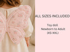 Butterfly Fairy Wings Sewing Pattern PDF | Doll to Adult Sizes