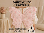 Butterfly Fairy Wings Sewing Pattern PDF | Doll to Adult Sizes