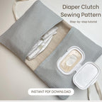 Baby Essentials Sewing Pattern Bundle – 4-in-1 PDF Sewing Patterns