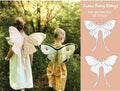Luna Moth Fairy Wings Sewing Pattern PDF | Quilted Costume Wings
