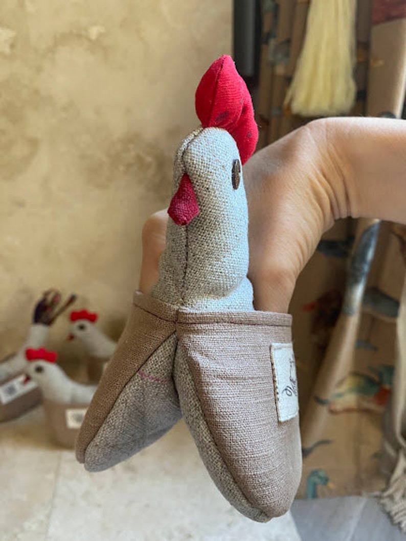 Chicken Pot Holder Pattern PDF | Quilted Oven Mitt