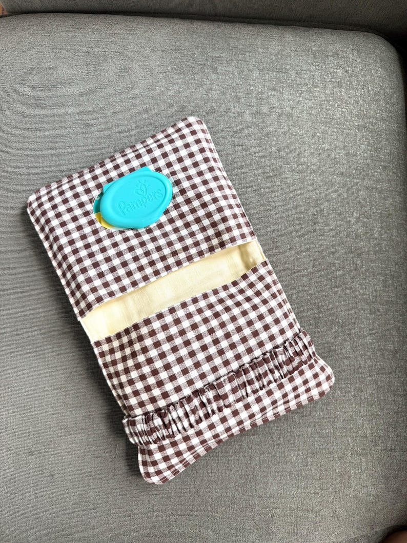 Wipes & Dipes Pouch Pattern, Beginner Sewing Tutorial PDF Download