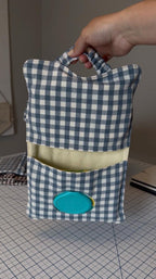 Wipes & Dipes Pouch Pattern, Beginner Sewing Tutorial PDF Download