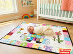 Patchwork Highland Cow Quilt Pattern: Applique Baby Blanket (PDF Download)