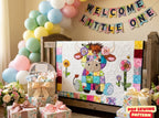 Patchwork Highland Cow Quilt Pattern: Applique Baby Blanket (PDF Download)